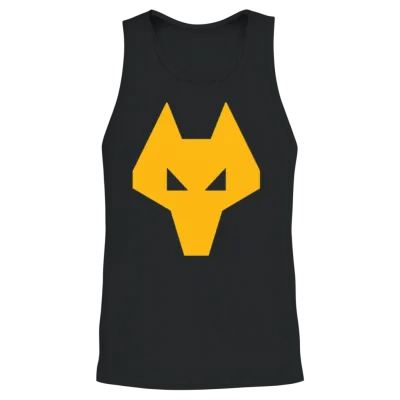 Vintage Wolves Jersey Wolverhampton Soccer Wulfrun Unisex Tank Top - Black