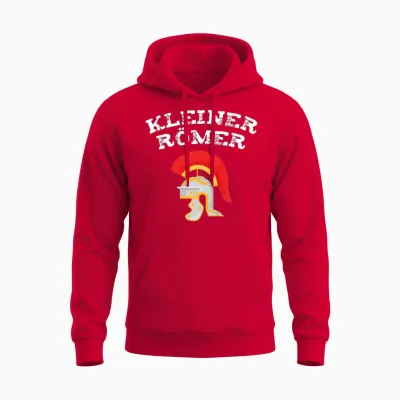 Kleiner Römer Kinder Unisex Hoodie - Red