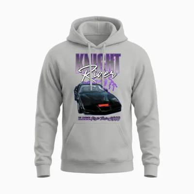 Knight Rider Kitt Knight Industry 2000 Unisex Hoodie - Ash