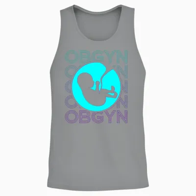 Obgyn Obstetrician Gynecologist Retro Unisex Tank Top - Sport Grey