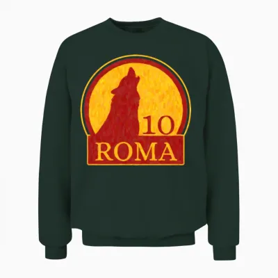 Roma Wolf Unisex Sweatshirt - Forest