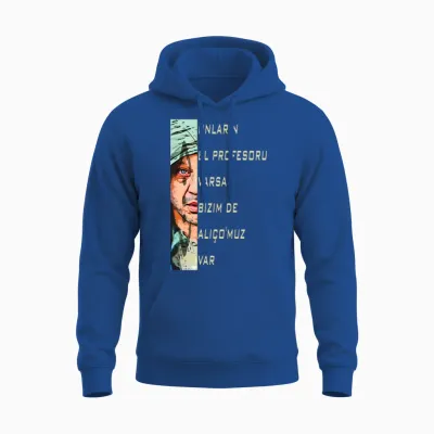 Aliço Cukur Profesor Unisex Hoodie - Royal
