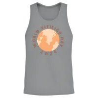 World Vitiligo Day 2024 Unisex Tank Top - Sport Grey – 2