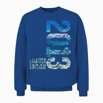 13. Geburtstag Junge Mädchen 13 Jahre 2013 Geschenk Lustig Unisex Sweatshirt - Royal