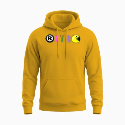 Retro Unisex Hoodie - Gold