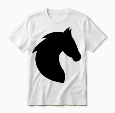 Horse, Horse Head, Horses, Riding, Riding, Rider Unisex T-Shirt - White