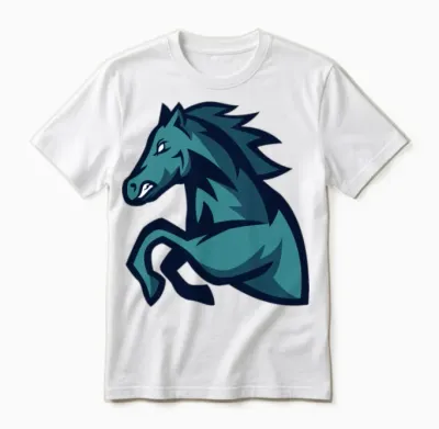 Horse Unisex T-Shirt - White