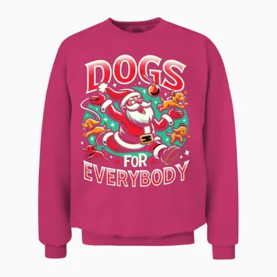 Dogs for Everybody Dog Dog Owners Dog Owner Unisex Sweatshirt - Heliconia