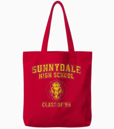 Sunnydale High School Class of 99 Tote Bags - Red