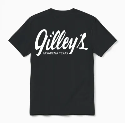 Funny Gilley S Design Unisex T-Shirt - Black