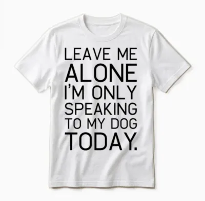 Only My Dog Understands. Unisex T-Shirt - White