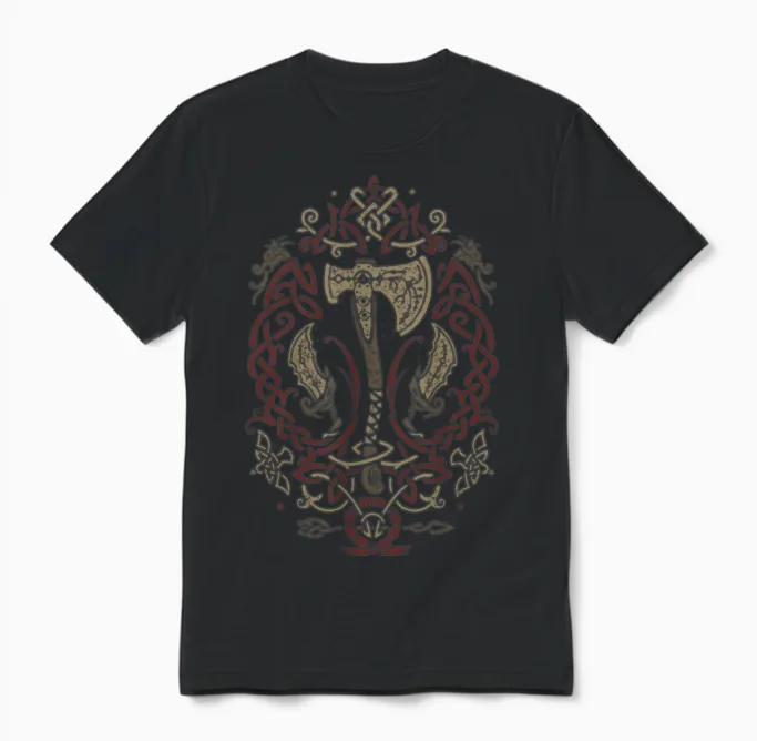 God of War Leviathan Christian & Faith Gift Unisex T-Shirt in Black