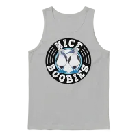 Nice Boobies Adult Humor Halloween Gift Booby Bird Unisex Tank Top - Ash – 1