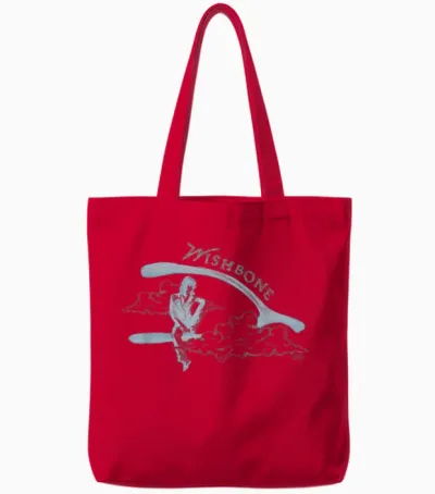 Wishbone Officiel Conan Gray Tote Bags - Red