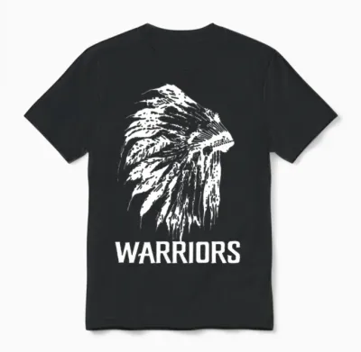 Native Warriors Unisex T-Shirt - Black