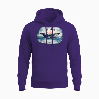 Timmy (hope) Der Buckelwal - Team Timmy Unisex Hoodie - Purple