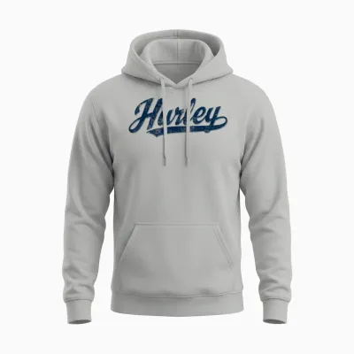 Hurley, Ky Vintage Sunset Retro Unisex Hoodie - Ash