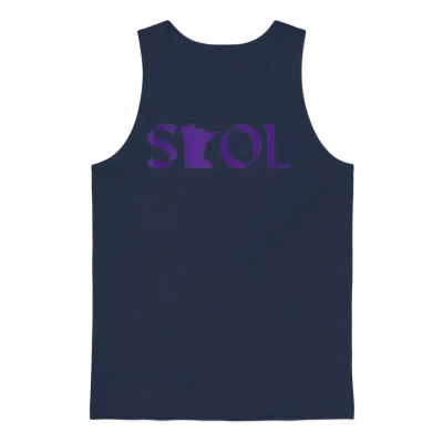 Skol Viking Unisex Tank Top - Navy