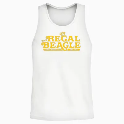Regal Beagle - Three's Company Unisex Tank Top - White