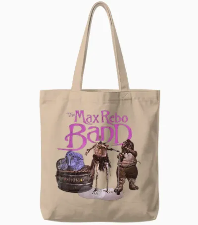 Star Wars the Max Rebo Band Vintage 70s Epic Rock Tote Bags - Natural