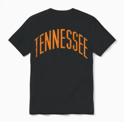 Tennessee Vintage Usa Volunteer State Tn Pride Men Women Kid Unisex T-Shirt - Black
