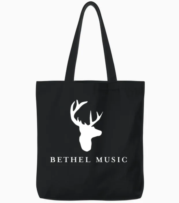 Bethel Music Logo - Lovers Tote Bags in Black