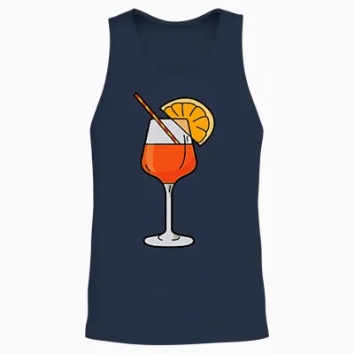 Spritz Logo Aperölchen Aperölchen Aperölchen Jga T-Shirt, Black Unisex Tank Top - Navy