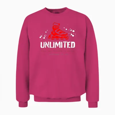 Design for Extreme Sports Lovers Unisex Sweatshirt - Heliconia