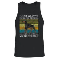Dog Protection Service Pedigree Dog Unisex Tank Top - Black – 2