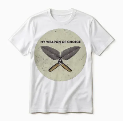 Funny Archaeology Weapon Unisex T-Shirt - White