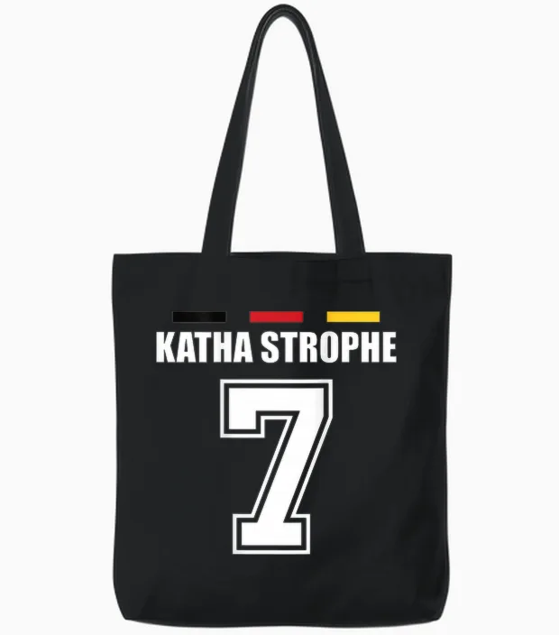 Funny Name Germany Jersey for Mallorca and the Party T-Shirt, Black, S Tote Bags in Black