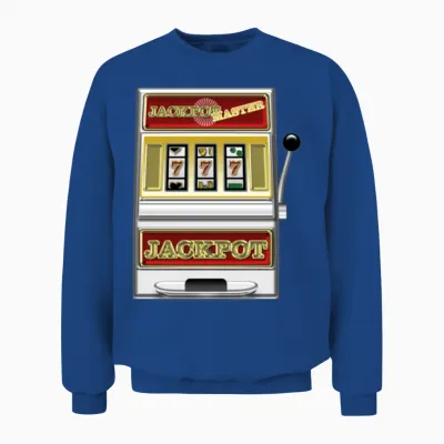 "jackpot", Du Bist Ein Spielmachat, Kein Annostiges Kostümt-T-Shirt!, Black Unisex Sweatshirt - Royal