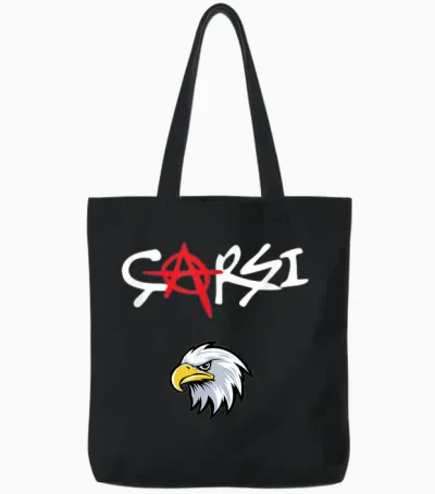 Carsi Herseye Karsi Beşiktas Tote Bags - Black