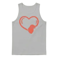 Dog Rescue Dog Lover — Lovers Gift Unisex Tank Top - Ash – 1
