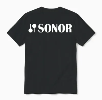 Sonor Drums Music Instrument New Tee Black Red Dru Unisex T-Shirt - Black