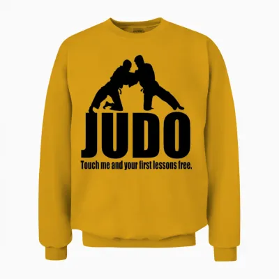 Funny Judo Unisex Sweatshirt - Gold