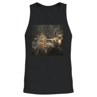 Trumpet Unisex Tank Top - Black – 2