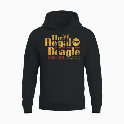 The Regal Beagle Unisex Hoodie - Black