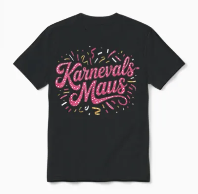 Carnival Mouse Carnival Cologne for Cologne Alaaf Carnival Mouse Unisex T-Shirt - Black
