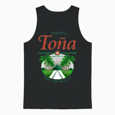 Tona Beer Unisex Tank Top - Black
