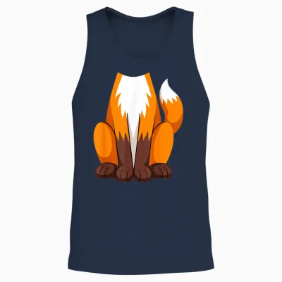Costume Renard Pour Adulte, Homme, Femme, Enfant, Garçon Et Fille Unisex Tank Top - Navy