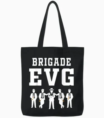 Brigade Evg Enterrement De Vie De Garçon Bière Tote Bags - Black