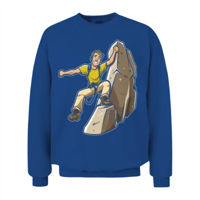 Hiking Hike Cool Unisex Sweatshirt - Royal