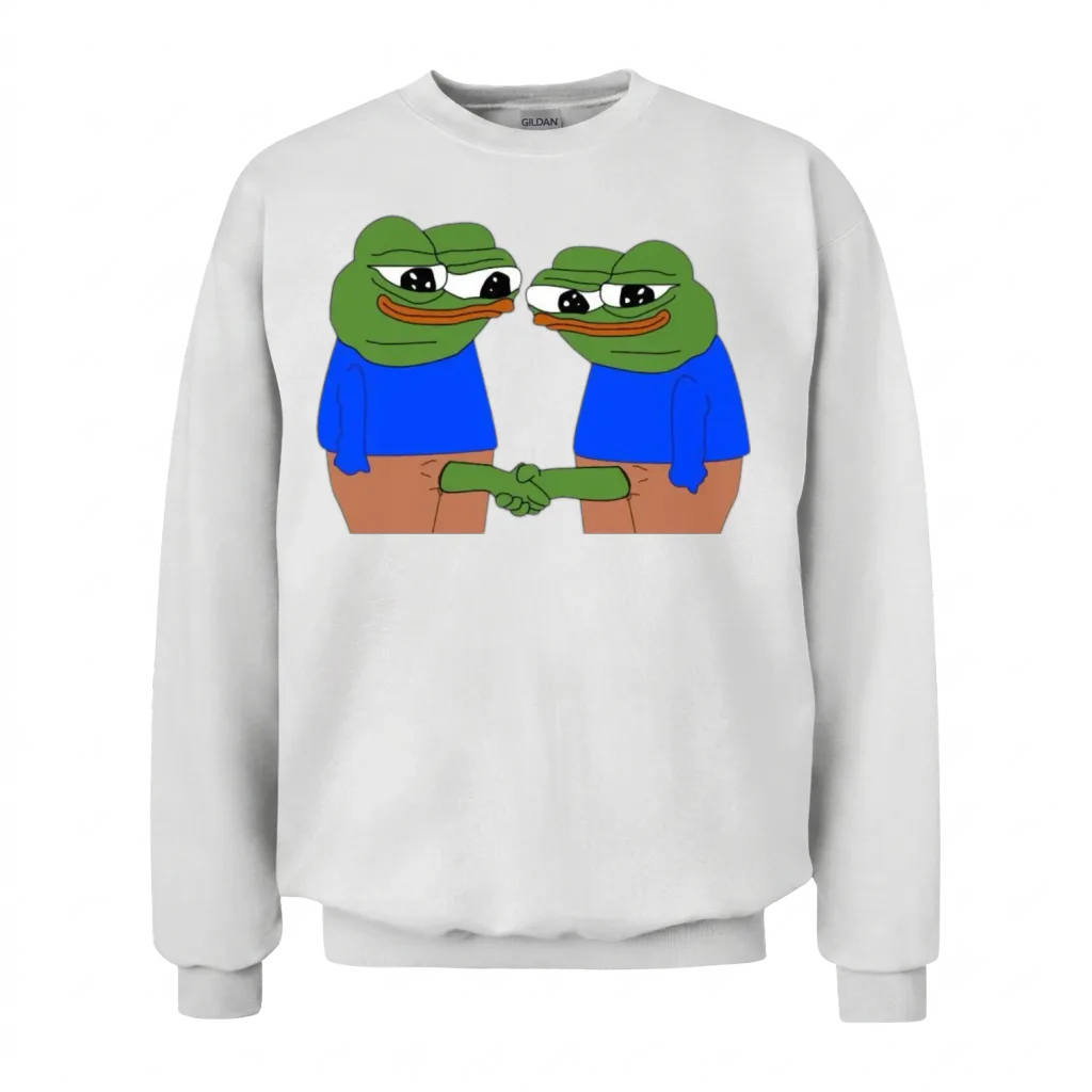 Funny Goofy Ahh Unisex Sweatshirt - White