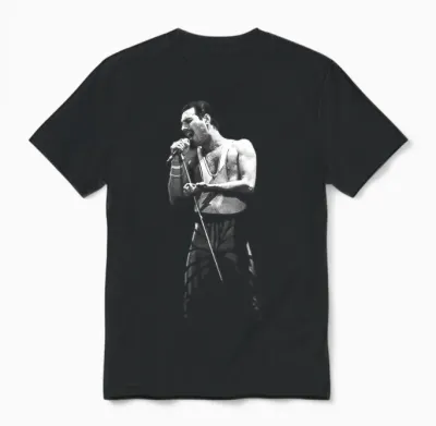 Visite Live the Works De Freddie Mercury Queen Au Nec Arena Unisex T-Shirt - Black