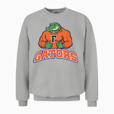 Gator Aligator Women Men Kids Boys Girls Youth Teen Unisex Sweatshirt - Ash