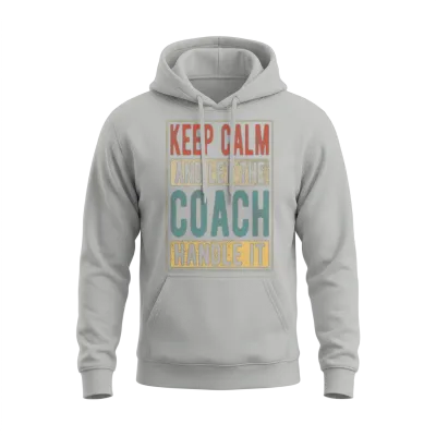 Coach Retro Gift Unisex Hoodie - Ash