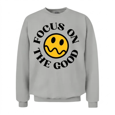Focus on the Good Unisex Sweatshirt - Ash