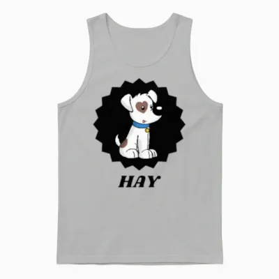 Hay Unisex Tank Top - Ash