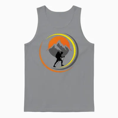 Hiking Unisex Tank Top - Sport Grey